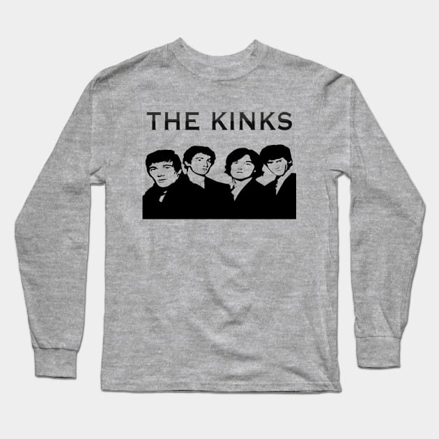 THE KINKS Long Sleeve T-Shirt by Beban Idup